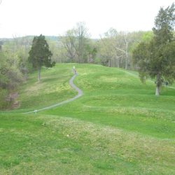 Serpent mound and spiral jetty are known as