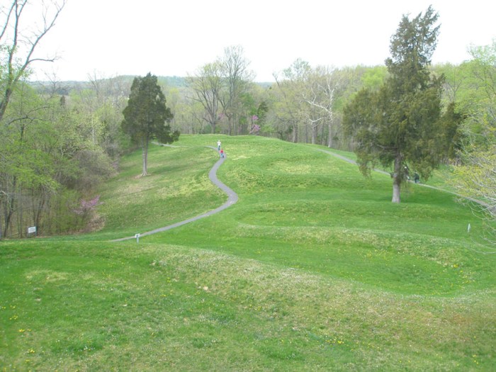 Serpent mound and spiral jetty are known as