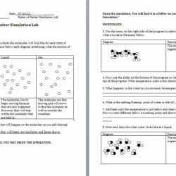 Classification of matter worksheet answer key physical science